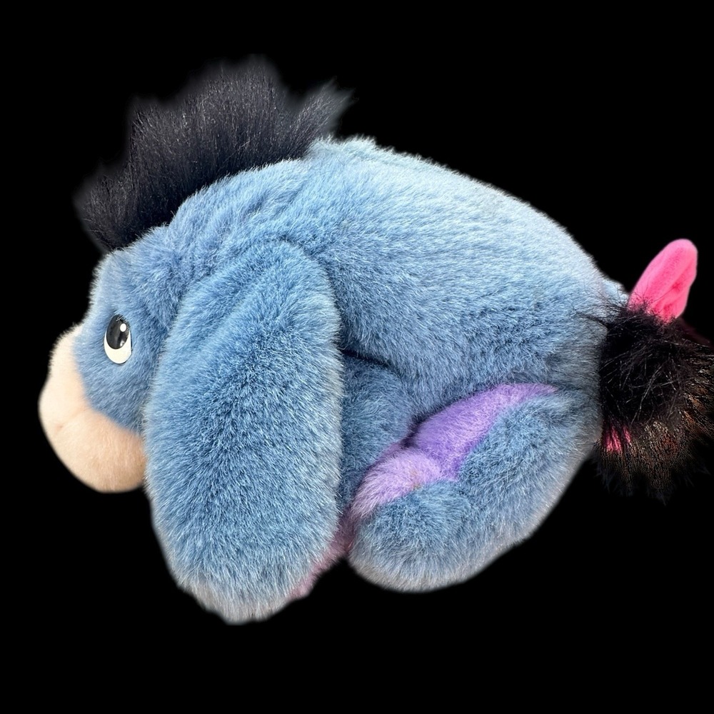 Disney Eeyore Electronic Ask Me More Plush 1999 Vintage‎ Tested & Working